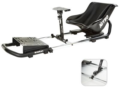 Autosimulatiecockpit - OPLITE - NitroKart - Familiepakket - OP-NK77-FP