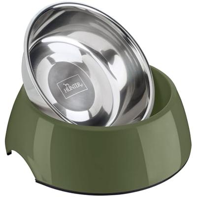 Voerbak voor honden Hunter Groen 700 ml