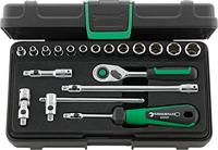 Stahlwille 40/13/6QR KN 96011180 Dopsleutelset 1/4 (6,3 mm) 19-delig - thumbnail