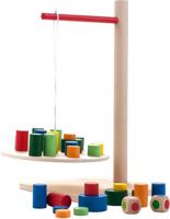 Houten Balans Weegschaal Spel - thumbnail