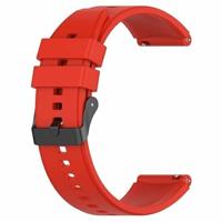 Siliconen gesp bandje - Rood - Garmin Vivoactive 6 / Vivoactive 5 / Vivoactive 3 - thumbnail