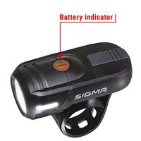 Sigma Verlichtingsset aura 45 lux + nugget ii led oplaadbaar - thumbnail