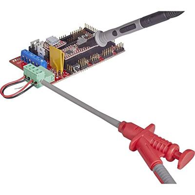 VOLTCRAFT MS-6 Veiligheidsmeetsnoerenset Banaanstekker 4 mm Testpunt 1.20 m Zwart, Rood 1 set(s)