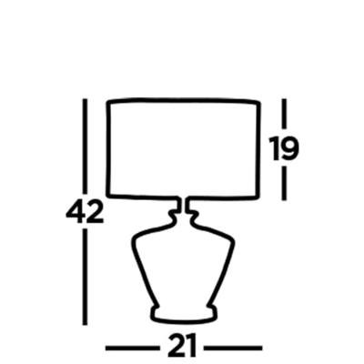 Searchlight SchemerlampNetwork chroom met zwart - EU4552CC
