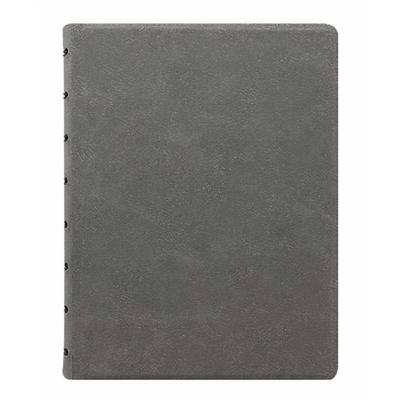 Filofax notitieboek A5 navulbaar 21 x 14,8 cm papier grijs