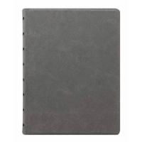 Filofax notitieboek A5 navulbaar 21 x 14,8 cm papier grijs - thumbnail