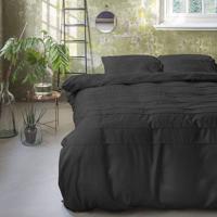 Zensation Washington - Zwart Lits-jumeaux (240 x 220 cm + 2 kussenslopen) Dekbedovertrek - thumbnail