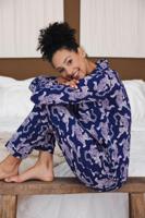 Katoenen doorknooppyjama tijgers - thumbnail