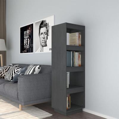 Boekenkast/kamerscherm 40x35x135 cm massief grenenhout grijs Boekenkast/kamerscherm 40x35x135 cm massief grenenhout grijs