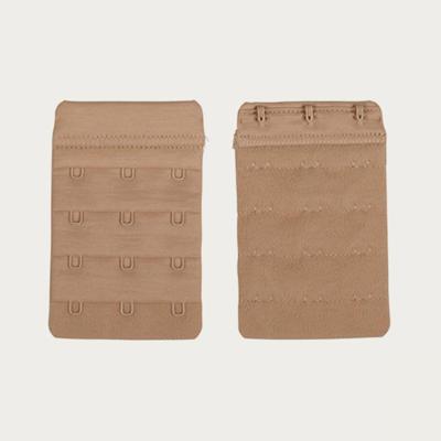Op en Top Zwanger bh Verlengstuk 3 Haaks Beige (2 Pack)