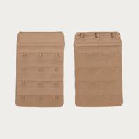 Op en Top Zwanger bh Verlengstuk 3 Haaks Beige (2 Pack) - thumbnail