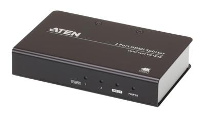 ATEN VS182B 1 + 2 poorten HDMI-splitter Ultra HD-geschikt 4096 x 2160 Pixel Zwart ATEN VS182B 1 + 2 poorten HDMI-splitter Ultra HD-geschikt 4096 x 2160 Pixel Zwart