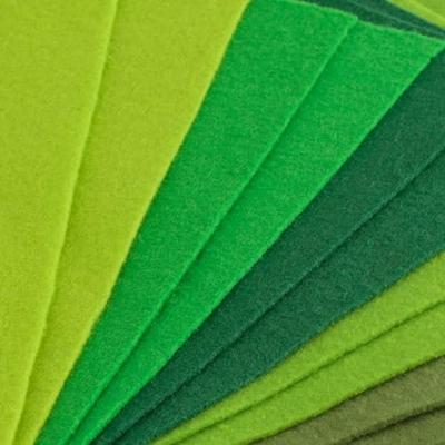 Vaessen Creative • vilt kit 2 1mm a4 groen 10st.