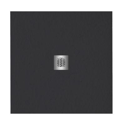 Douchebak Zydra Smart 90x90 cm Negro