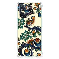 Anti Shock Case OPPO A57 | A57s | A77 4G Barok Flower - thumbnail