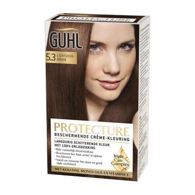 Guhl Protecture Crème-Kleuring 5.3 Lichtgoudbruin