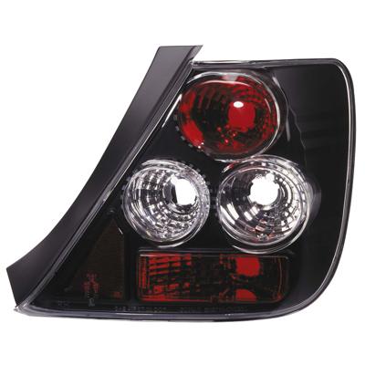 Set Achterlichten passend voor Honda Civic HB 3-deurs 2001-2005 - JDM Zwart DLHOR18J