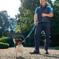 Hunter Freestyle Verstelbare Geleider Voor Honden, Robuust, Weerbestendig, 1,0/200 Cm, Petrol - thumbnail