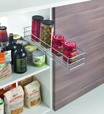 Metaltex Smart Kitchen Schuifbaar Mandje 12x42x7 cm Zilver