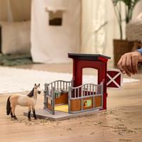 Schleich horse club ponybox met mustangmerrie 42724 - thumbnail