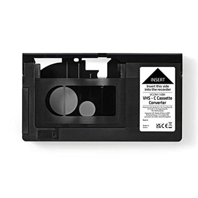 Nedis VHS-Converter | VHS-C naar VHS | Plug and play | Zwart | 1 stuks - VCON110BK VCON110BK Nedis VHS-Converter | VHS-C naar VHS | Plug and play | Zwart | 1 stuks - VCON110BK VCON110BK