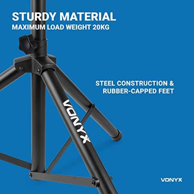 Vonyx LS02K Korte luidsprekerstatieven (2 stuks) Vonyx LS02K Korte luidsprekerstatieven (2 stuks)