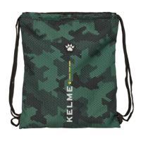 Rugtas met Koordjes Kelme Camo Zwart Groen 35 x 40 x 1 cm - thumbnail