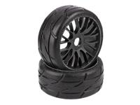 GRP GT T03 Revo - XM5 Medium - Mounted on New Flex Black Wheel - 1 Pair - thumbnail