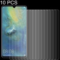 10 stuks 0 26 mm 9H 2.5D transparante gehard glas Film voor Huawei Mate 20 X - thumbnail