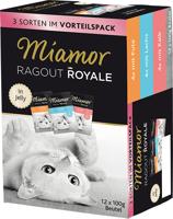 MIAMOR Ragout Royale Adult Mix in jelly - nat kattenvoer - 12x100g - thumbnail