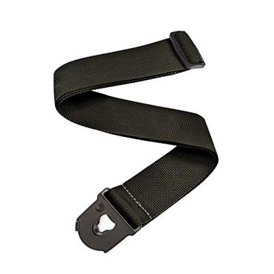 D&apos;Addario PWSPL200 Planet Lock Guitar Strap gitaarband zwart