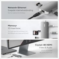 Hub USB Linq Byelements LQ49081 Wit Grijs - thumbnail