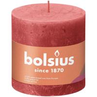Bolsius rustiek stompkaars 100/100 pink - thumbnail