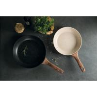 Sambonet Koekenpan Rock &apos;n&apos; Rose - Creme - ø 28 cm - standaard anti-aanbaklaag - thumbnail