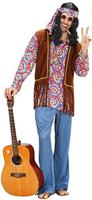 Hippie Man Psychedelisch Kostuum - thumbnail