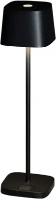 KonstSmide Draadloze tafellampCapri mini zwart - 7829-750
