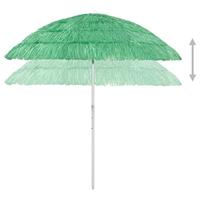 Strandparasol 240 cm groen - thumbnail