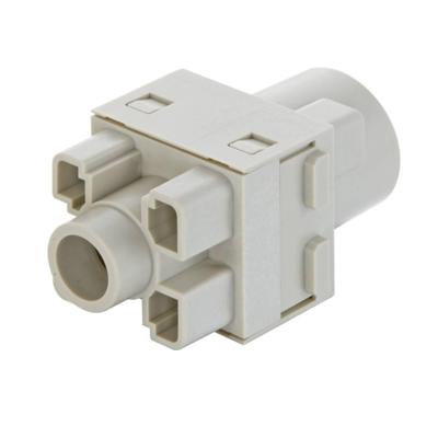 HARTING 09140013104 Dubbele module 1 Crimpen, Axiale schroefaansluiting 1 stuk(s)