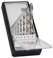 Bosch Accessories 2607010529 HSS Metaal-spiraalboorset 6-delig 2 mm, 3 mm, 4 mm, 5 mm, 6 mm, 7 mm, 8 mm Geslepen DIN 338 Cilinderschacht 1 set(s) - thumbnail