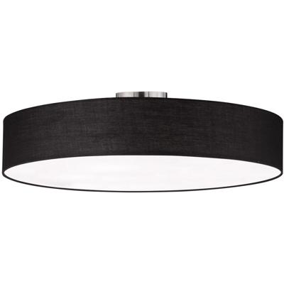 LED Plafondlamp Mat Zwart - 5-lichts - E27 Fitting - Aluminium