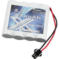 Amewi NiMH accupack 4.8 V 700 mAh Aantal cellen: 4 Stick Micro-car-bus - thumbnail