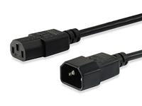 Equip Stroom Aansluitkabel 1.8 m Zwart - thumbnail