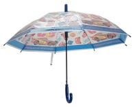 Paraplu Cars Racing Marineblauw Ø 76 cm - thumbnail