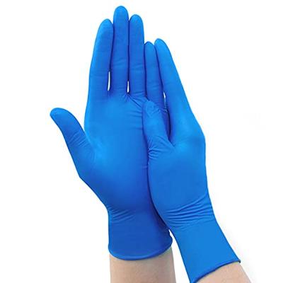 Handschoen nitril en poedervrij BLAUW 100 stuks XLarge