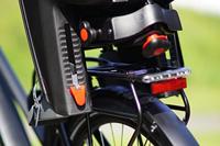 Kinderzitje achter Polisport Bilby Maxi RS framebevestiging - zwart - thumbnail