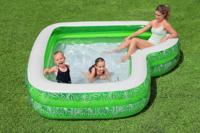 Bestway familiebad rechthoek tropical paradise met zitje, 231cm - thumbnail