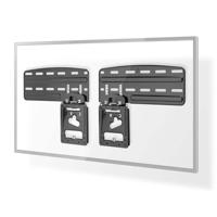 Nedis Vaste TV-Muurbeugel | 43 - 85 " | Maximaal schermgewicht: 60 kg | Minimale muurafstand: 7.50 mm | Staal | Zwart - TVWM5065BK - thumbnail