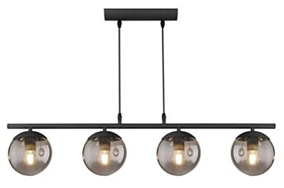 Globo Deisgn hanglampBlama zwart 4-lichts - 15830-4H