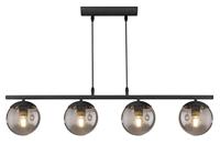 Globo Deisgn hanglampBlama zwart 4-lichts - 15830-4H - thumbnail