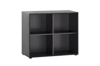 Schildmeyer Kast Aino (4 vakken, Matzwart) - thumbnail